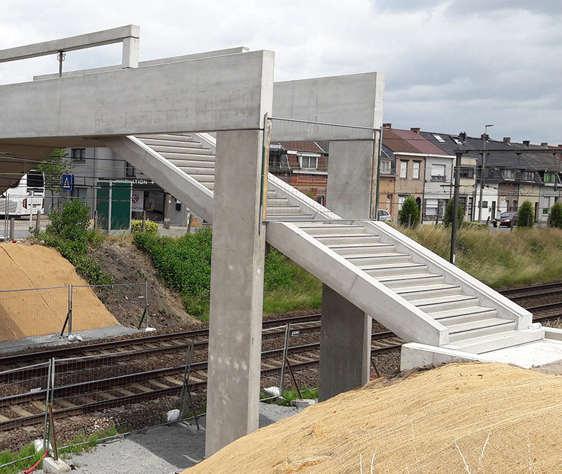 Spoorwegbrug te Wetteren